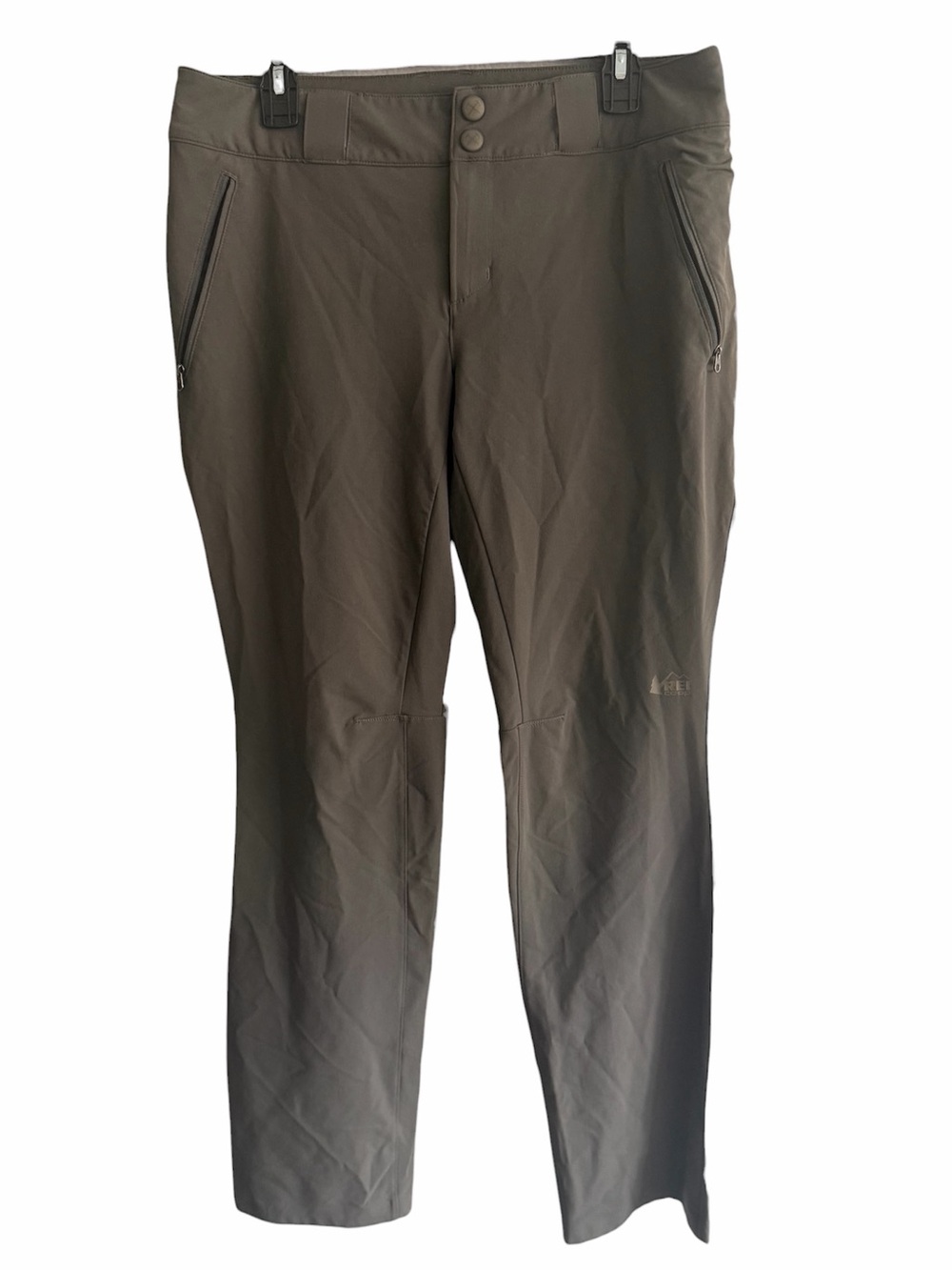 REI Women’s Olive Stretch Hiking Pants Size 12 EUC Hiking Outdoors Performance